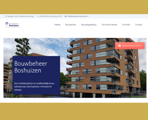 Portfolio Bouwbeheer Boshuizen oker