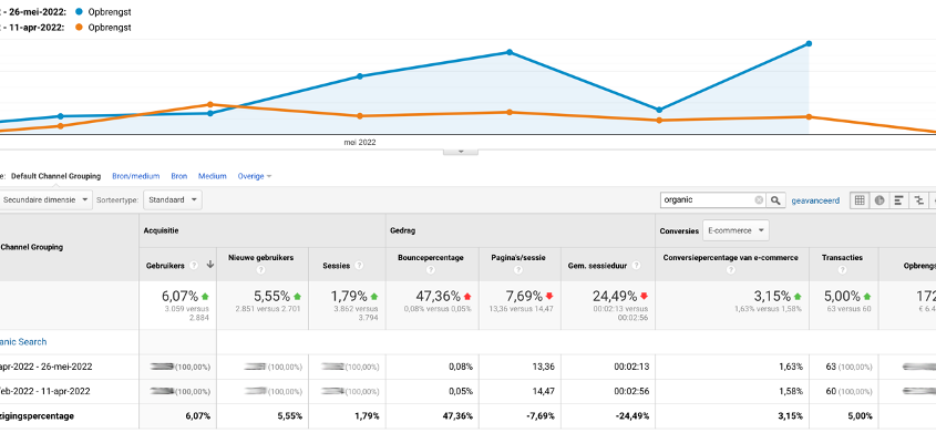 SEO grafiek MKK vervaagd
